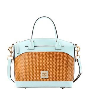 Dooney and Bourke Mint Aqua Beacon Satchel